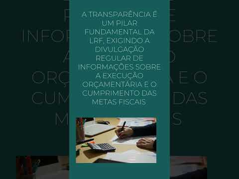 Responsabilidade Fiscal: Por que ela é fundamental na Contabilidade Pública? #shorts