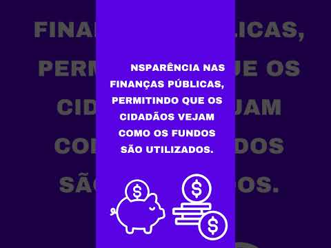 Qual a importância da contabilidade aplicada ao setor público? #shorts